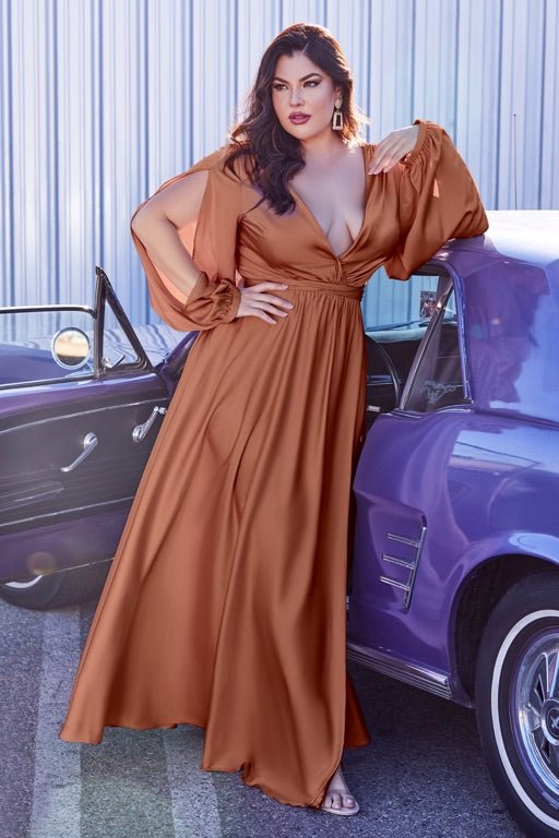 Maxi dresses 2025 plus sizes