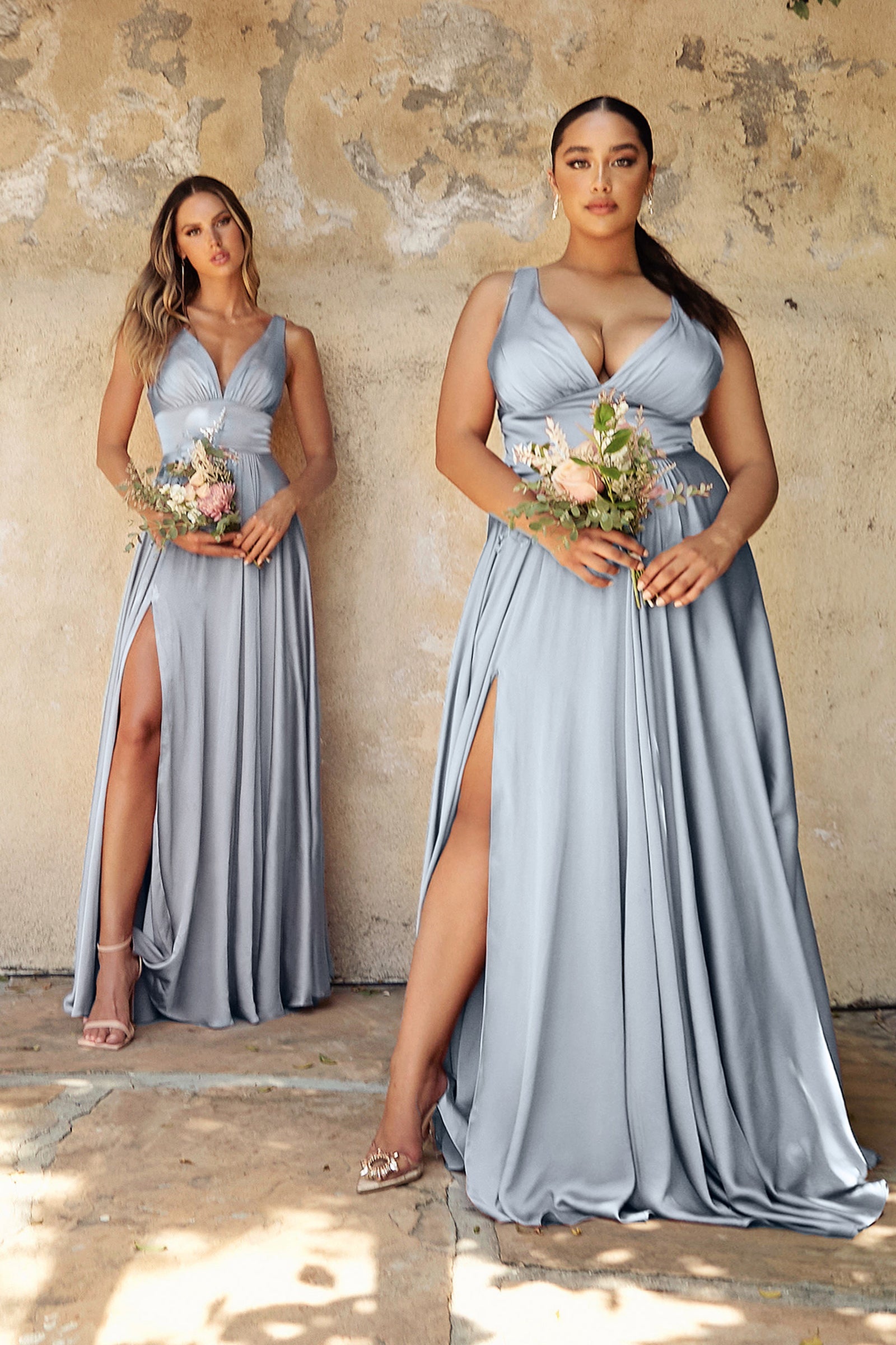 Plus size grey hot sale bridesmaid dresses uk