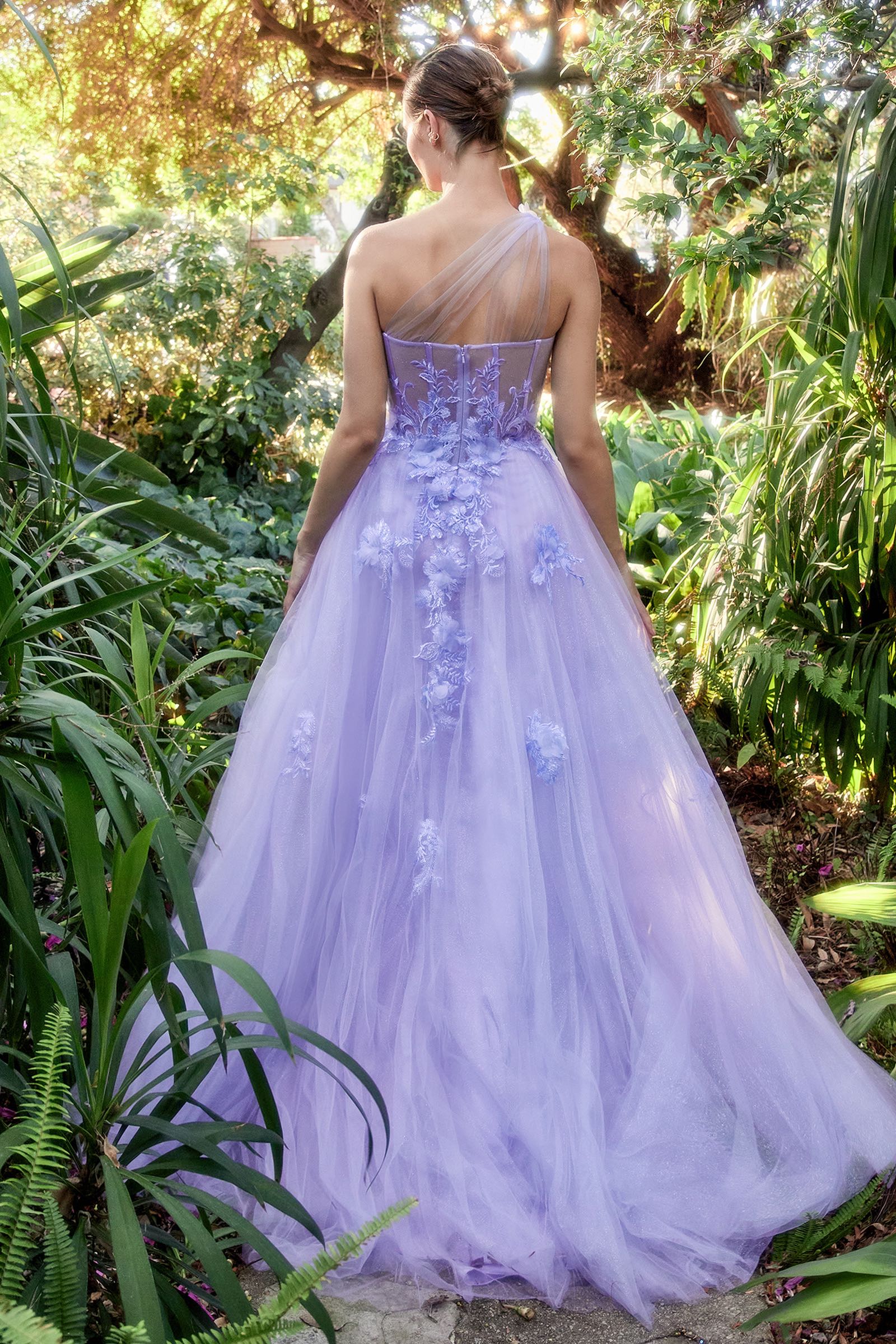 Light lavender outlet wedding dress